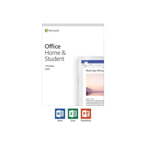 Microsoft Office Home and Student 2019 Box pack 79G-05149
