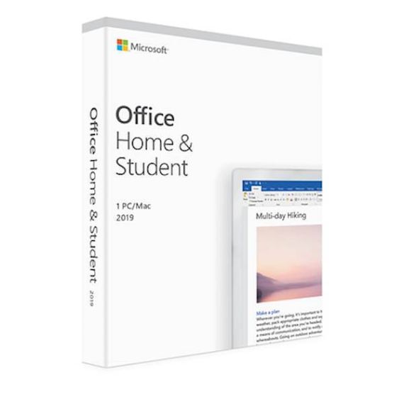 Microsoft Office Home and Student 2019 Box pack 79G-05149
