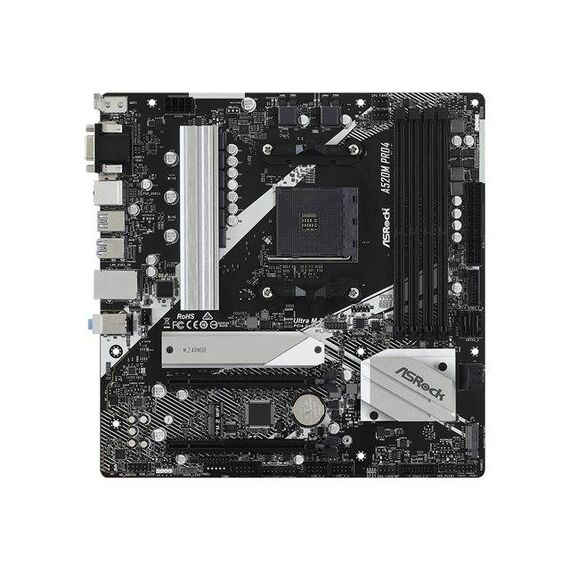 ASRock A520M Pro4 Motherboard micro ATX 90-MXBDU0-A0UAYZ