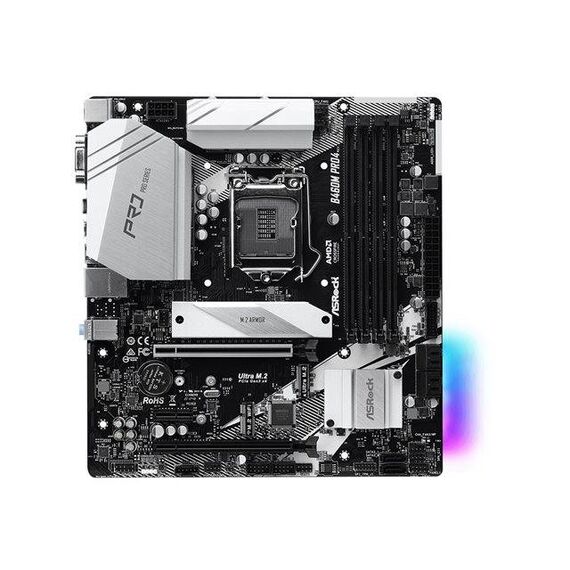 ASRock B460M Pro4 Motherboard micro ATX 90-MXBCV0-A0UAYZ
