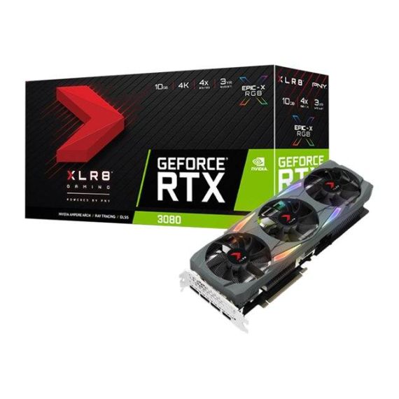 PNY XLR8 GeForce RTX 3080 Gaming EPIC-X VCG308010TFXMPB
