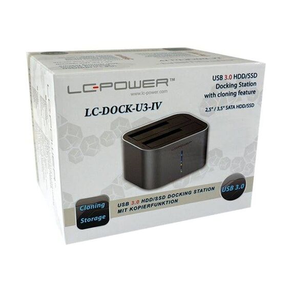 LC Power LC-DOCK-U3-IV HDD docking station LC-DOCK-U3-IV