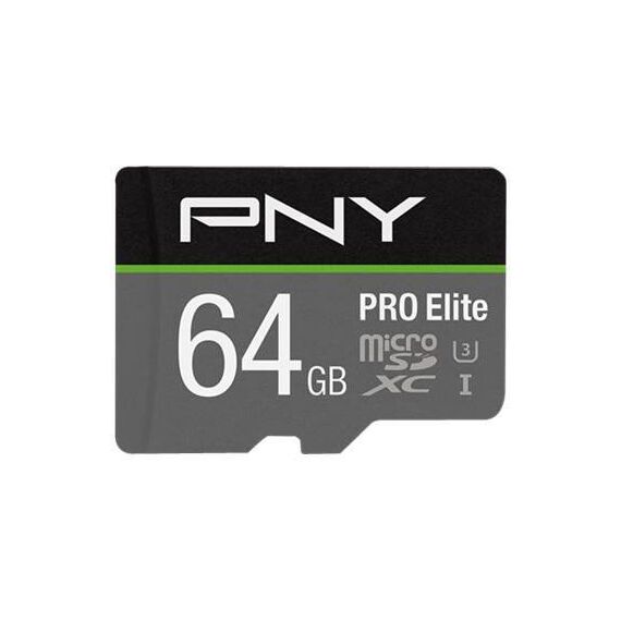 PNY PRO Elite Flash memory card 64GB P-SDU64GV31100PRO-GE