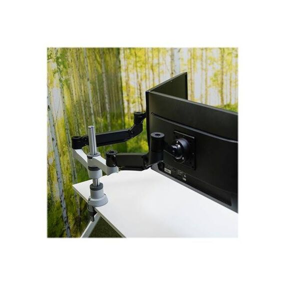 R-Go Caparo 4 Twin Desk mount for 2 monitors RGOVLCA4TWSI