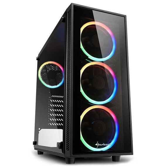 Sharkoon TG4 RGB Tower ATX no power supply 4044951026685