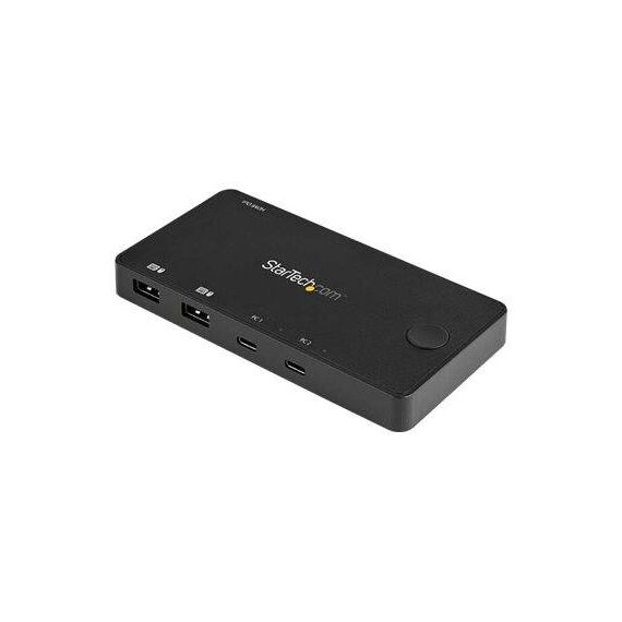 StarTech.com 2 Port USB C KVM Switch 4K 60Hz SV211HDUC