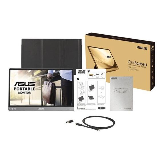 ASUS ZenScreen MB14AC LED monitor 14 90LM0631-B01170