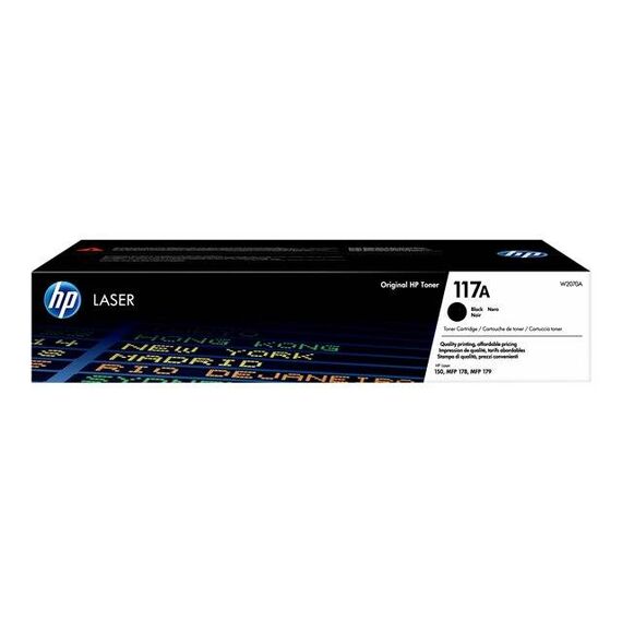 HP 117A Black original toner cartridge (W2070A) W2070A