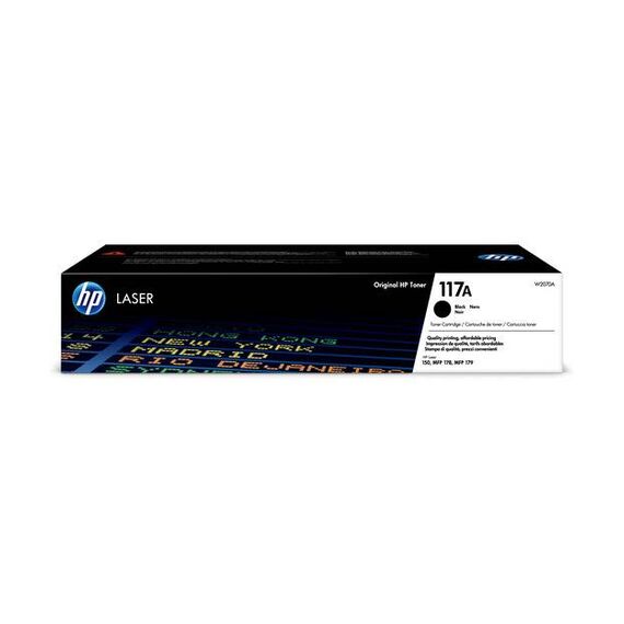 HP 117A Black original toner cartridge (W2070A) W2070A