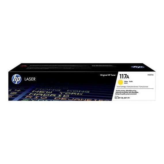 HP 117A Yellow original toner cartridge (W2072A) W2072A
