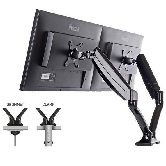 Iiyama DS3002C-B1 Desk mount for 2 monitors DS3002C-B1