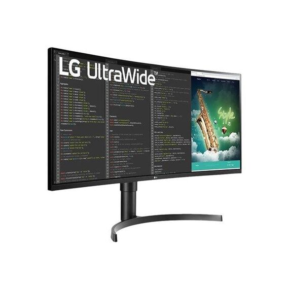 LG 35WN75C-B LED monitor curved 35 3440 x 1440 35WN75C-B