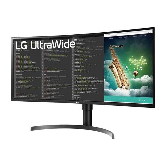 LG 35WN75C-B LED monitor curved 35 3440 x 1440 35WN75C-B