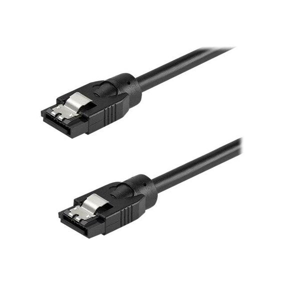 StarTech.com 0.6 m Round SATA Cable Latching SATRD60CM