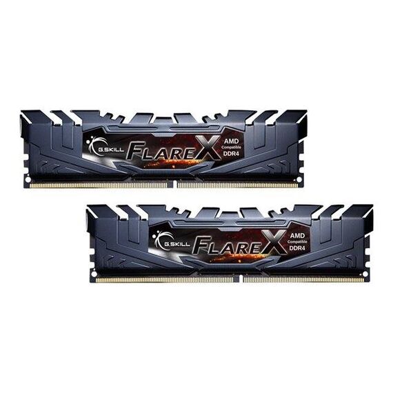 G.Skill Flare X series DDR4 kit 32GB: 2x16GB  F4-3200C16D-32GFX