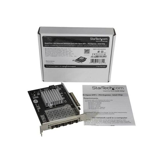 StarTech.com Quad Port 10G SFP+ Network Card PEX10GSFP4I