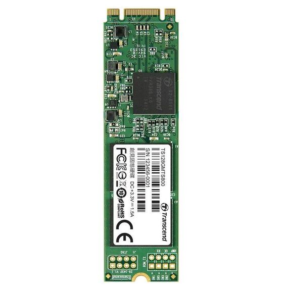 Transcend MTS800 Solid state drive 128 GB M.2 2280