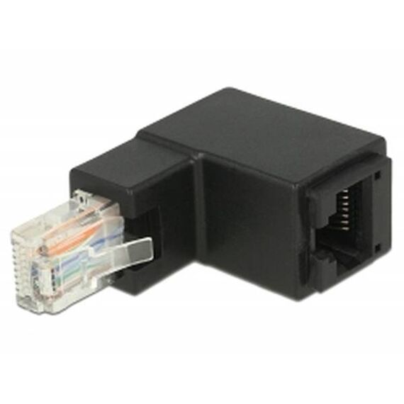DeLOCK Network adapter RJ-45 (M) angled to RJ-45 86424