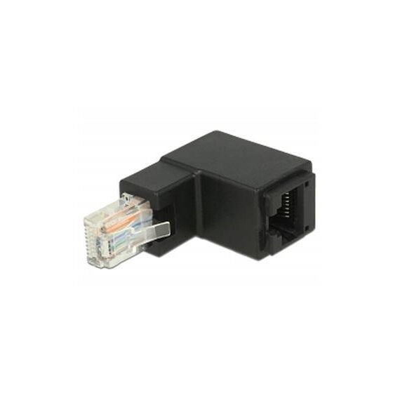 DeLOCK Network adapter RJ-45 (M) angled to RJ-45 86424
