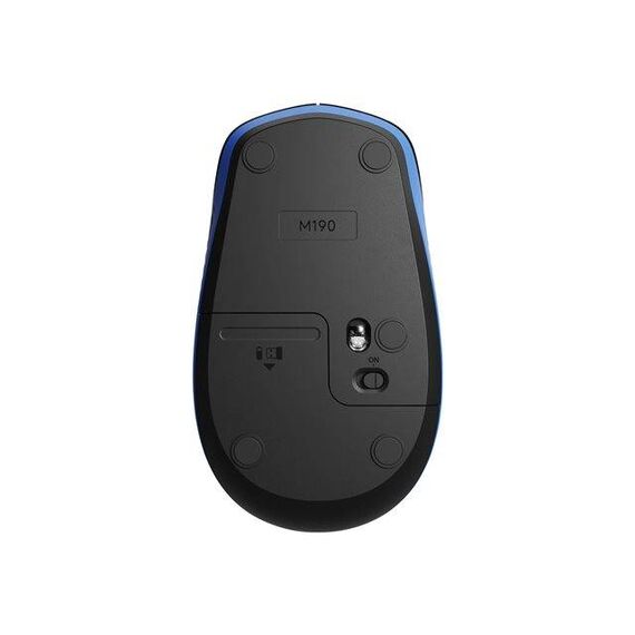 Logitech M190 Mouse optical 3 buttons wireless 910-005907