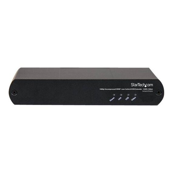StarTech 100m USB HDMI over CAT5e - CAT6 KVM Extender SV565UTPHDU