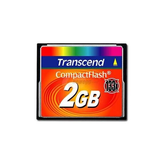 Transcend Flash memory card 2 GB 133x TS2GCF133