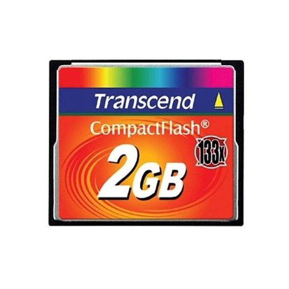 Transcend Flash memory card 2 GB 133x TS2GCF133