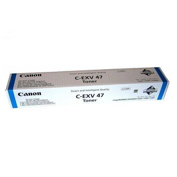 Canon C-EXV 47 Cyan original toner cartridge for 8517B002