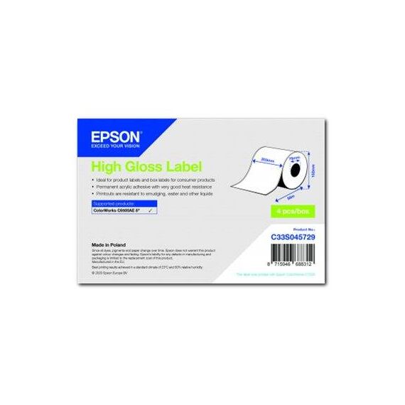 Epson High-glossy permanent acrylic adhesive C33S045729