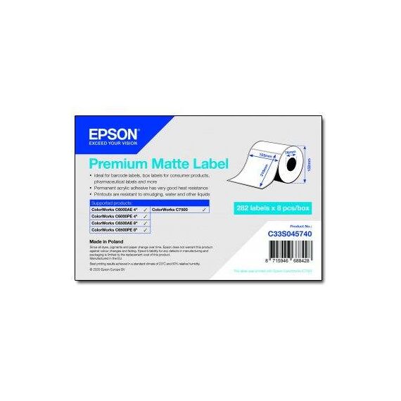Epson Premium Matte permanent acrylic adhesive C33S045740
