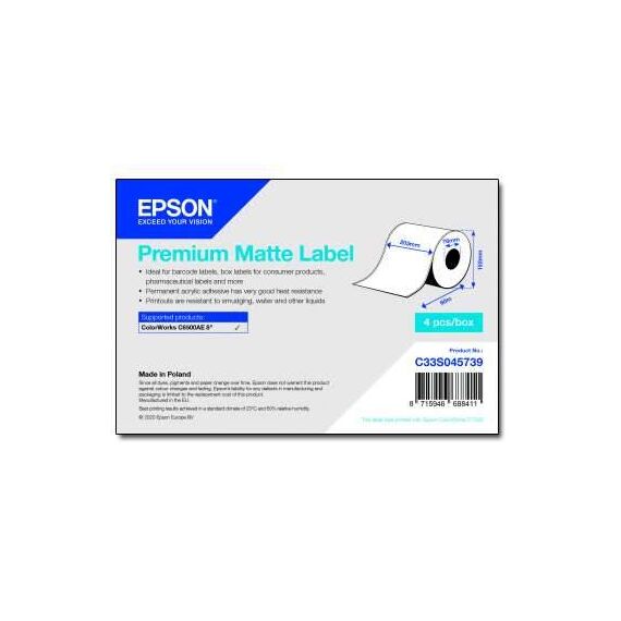 Epson Premium Smooth matte permanent acrylic C33S045739