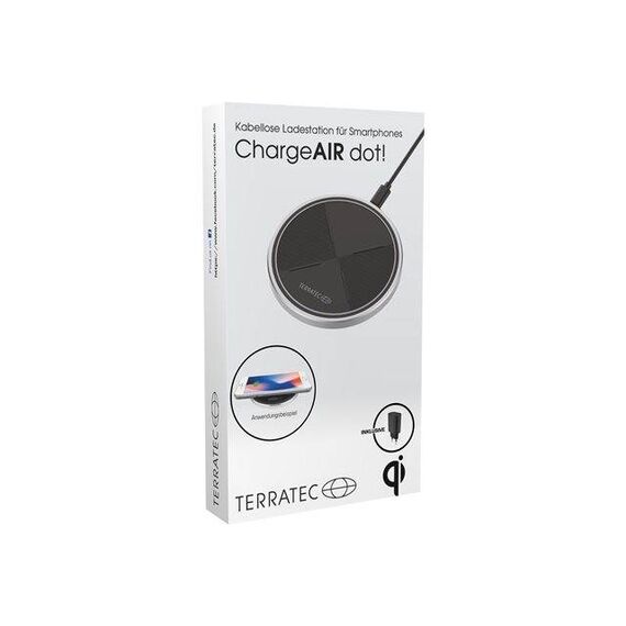 TERRATEC ChargeAIR dot! Wireless charging mat 10W 257478