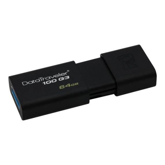 Kingston DataTraveler 100 G3 USB 3.0 64GB DT100G364GB-3P