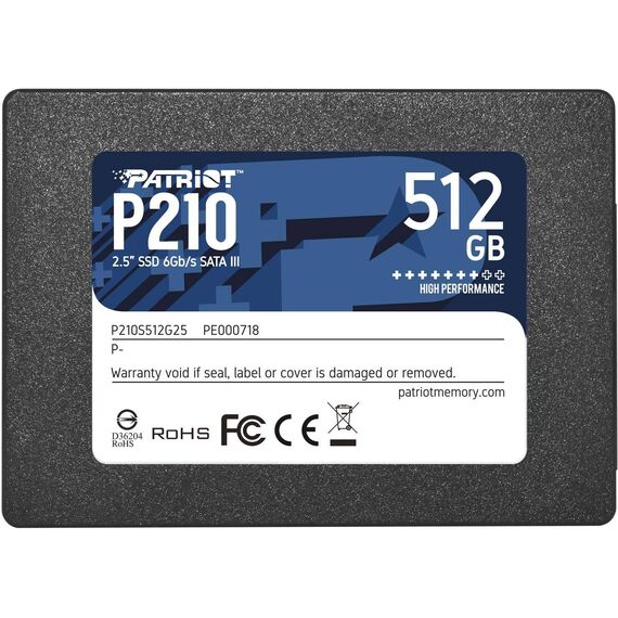 Patriot P210 Solid state drive 512 GB P210S512G25