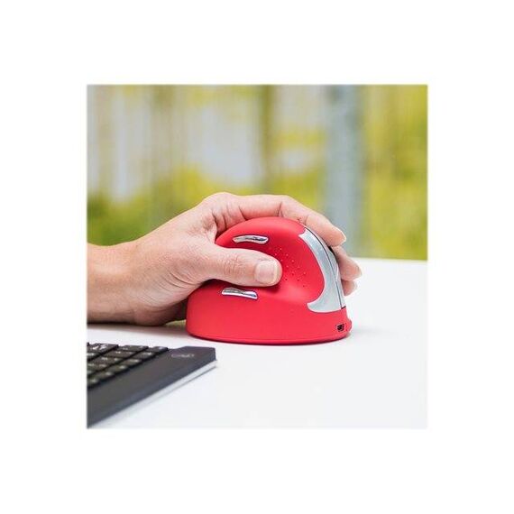 R-Go HE Sport Vertical mouse red bluetooth  RGOHEREDL