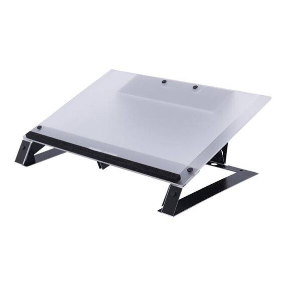 R-Go Read2Write Document holder black, frosted RGORIDOFA