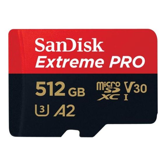 SanDisk Extreme Pro Flash 512GB A2 CL10 SDSQXCZ-512G-GN6MA