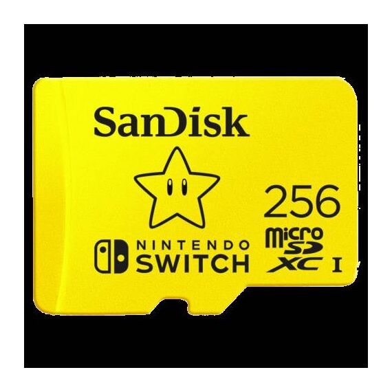 SanDisk Nintendo Switch Flash 256GB SDSQXAO-256G-GNCZN