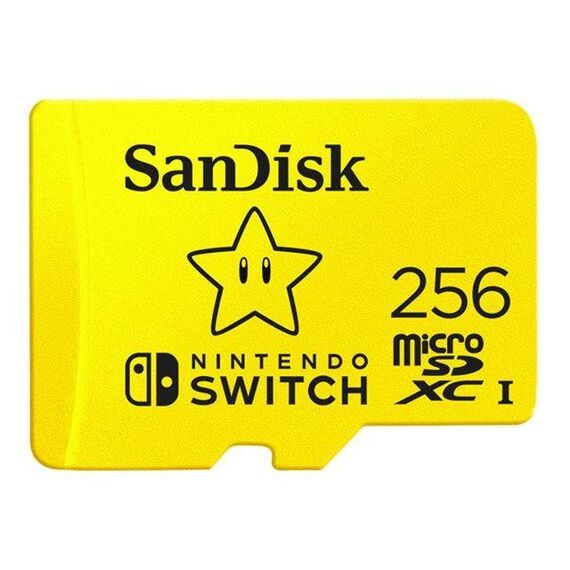 SanDisk Nintendo Switch Flash 256GB SDSQXAO-256G-GNCZN