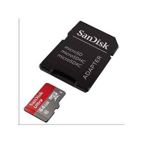 SanDisk Ultra Flash 64GB Class 10  SDSQUNR-064G-GN3MA
