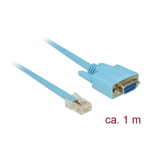 DeLOCK Adapter RS-232 DB9 female to 1 x Serial 63341