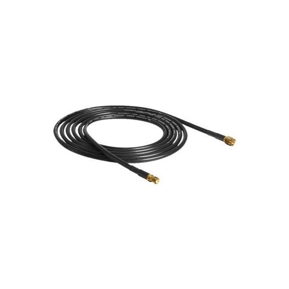 DeLOCK CFD200 Antenna extension cable SMA 2m black 88443