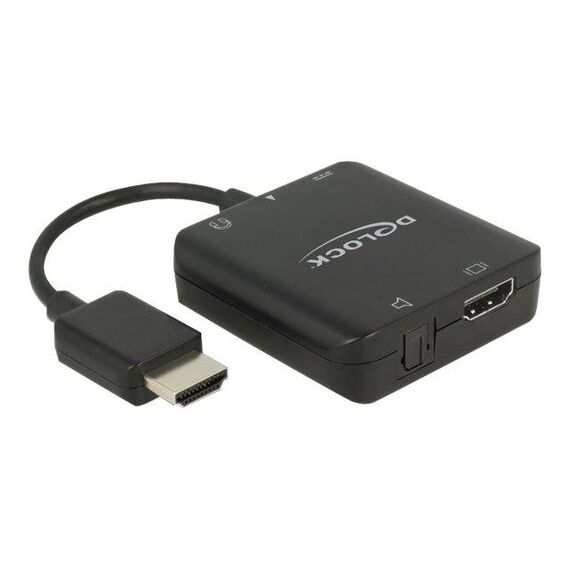 DeLOCK HDMI Audio Extractor 4K 60 Hz black 63276
