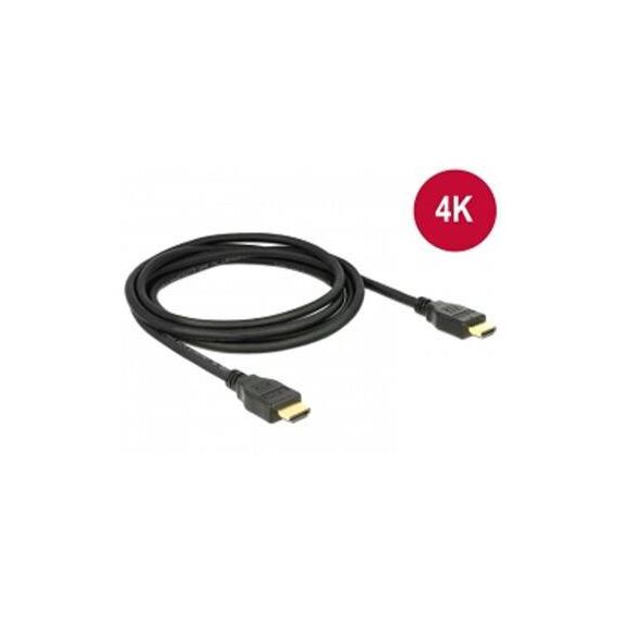 DeLOCK HDMI cable 4K 1m black 84713