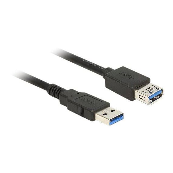 DeLOCK USB extension cable 50cm black 85053