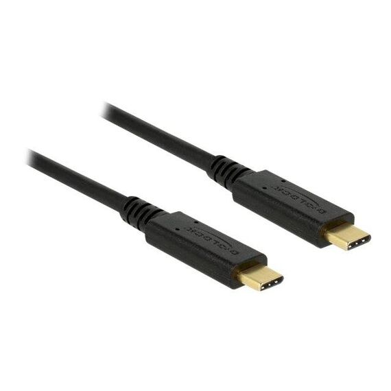 DeLOCK  USB-C cable USB 3.1 1m black 85531