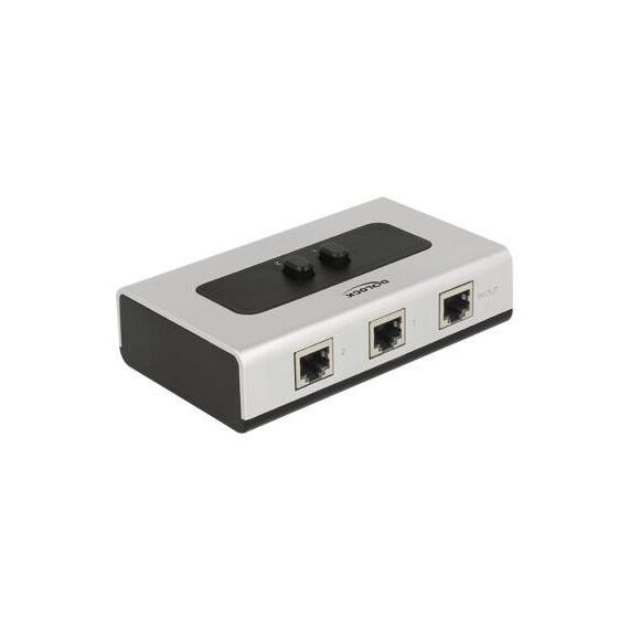 DeLock RJ45 2 port Gigabit switch 87673