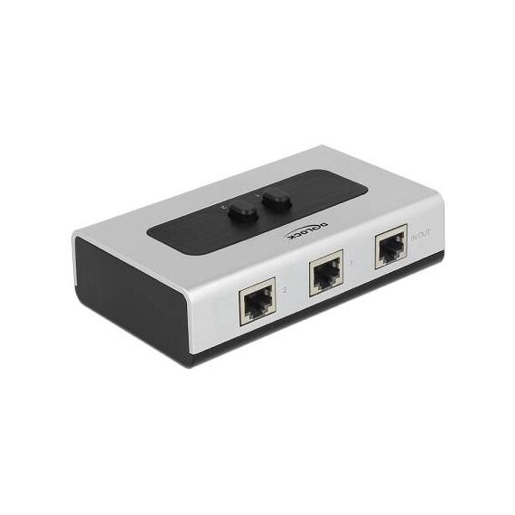 DeLock RJ45 2 port Gigabit switch 87673