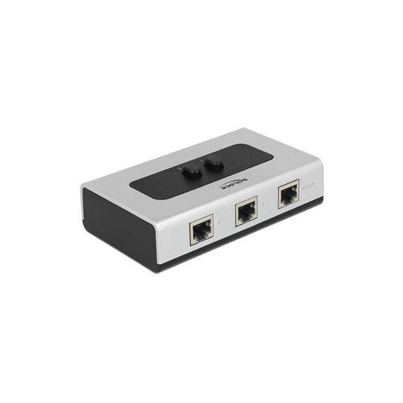 DeLock RJ45 2 port Gigabit switch 87673