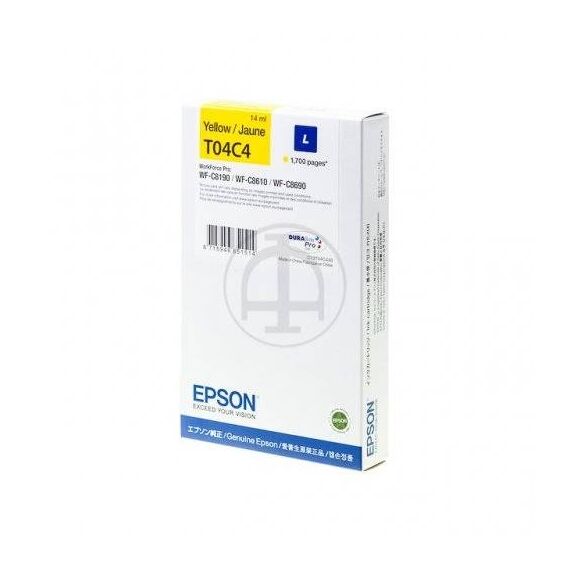 Epson T04C4 L  yellow original ink C13T04C440